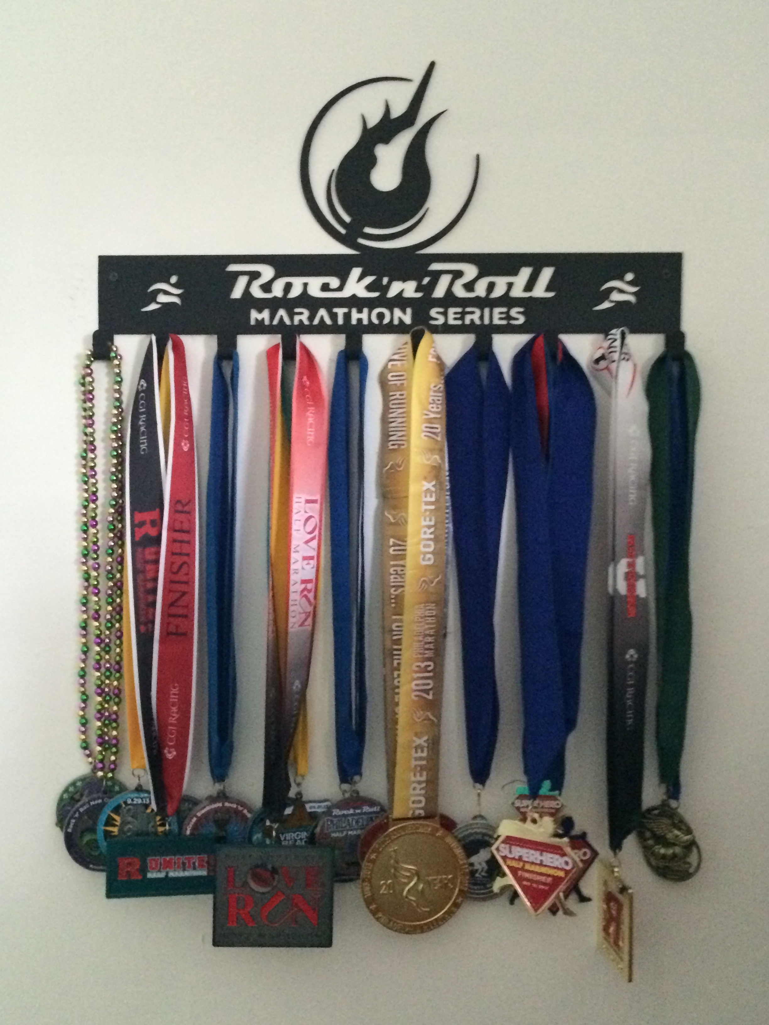 Mike's Running Medals